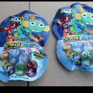 4개) 개구리중사 케로로 달콤젤리 오뚜기