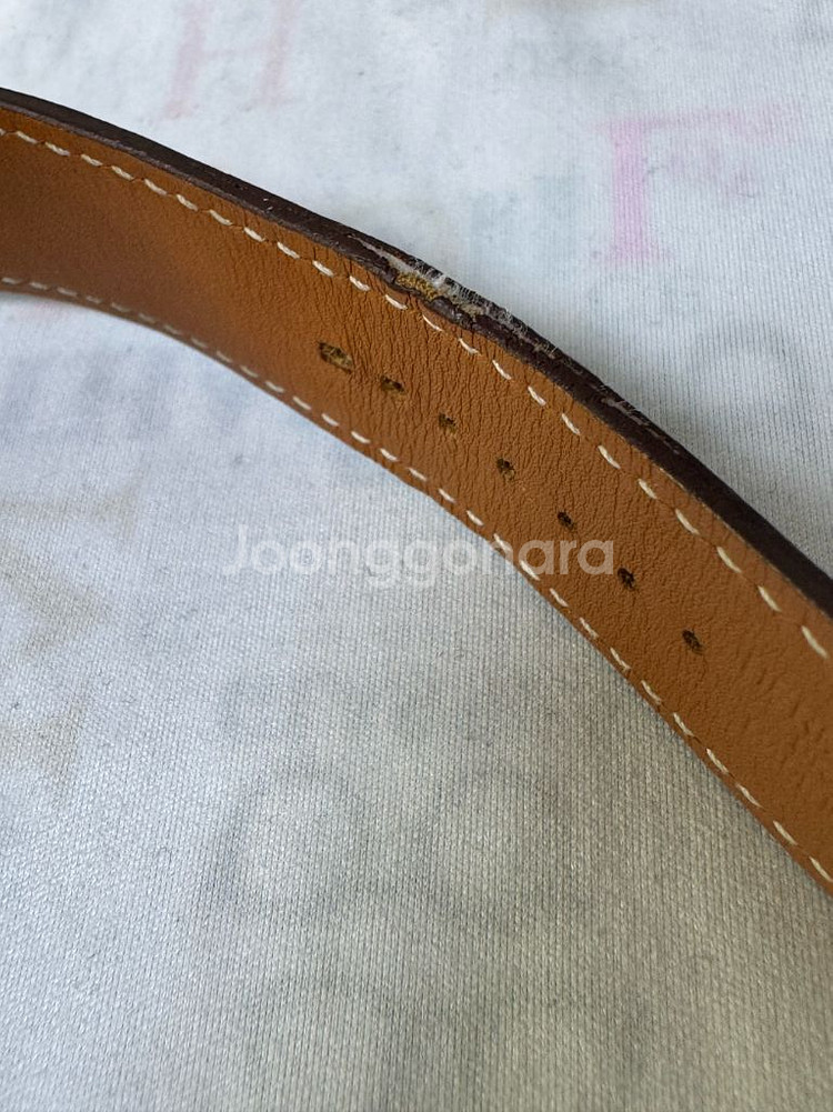 애플워치7 45mm 스테인리스 Hermes 가죽스트랩--6