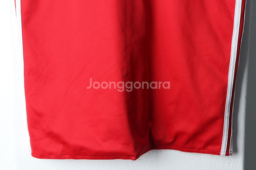 (XL) 아디다스 반팔 티셔츠 민소매 사용감 레드--3