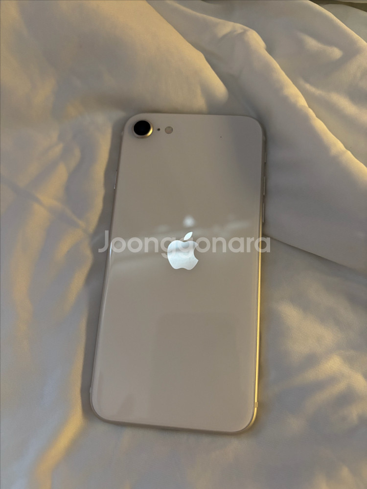 아이폰 se3 128GB 화이트 팔아요--0