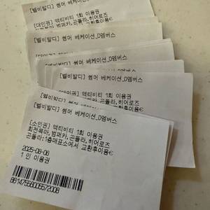 홍천 비발디파크 대명 곤돌라 회전목마 히어로즈 액티비티