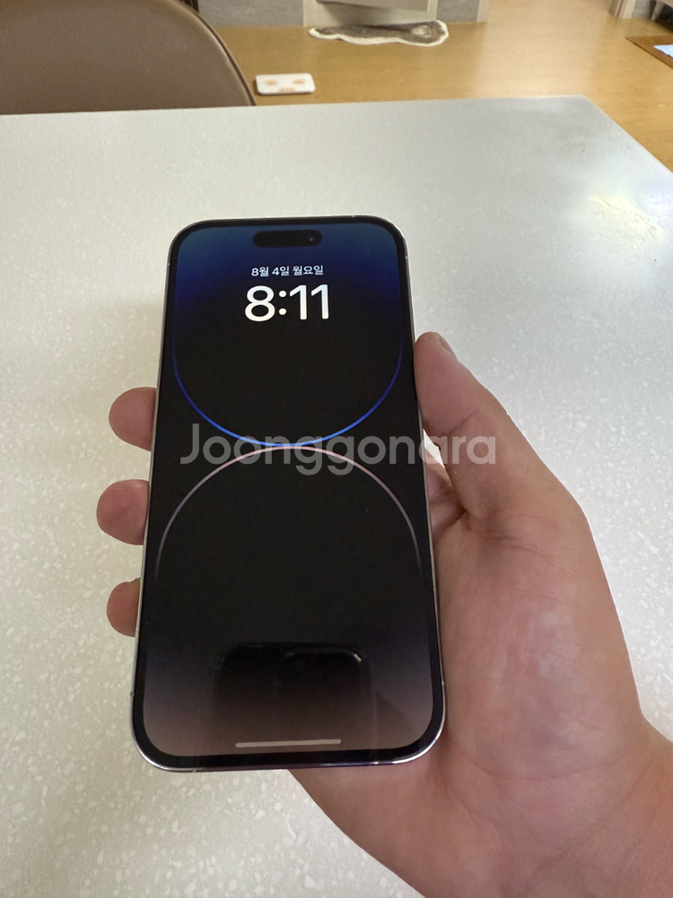 아이폰 14 pro 128gb 실버 리퍼--3