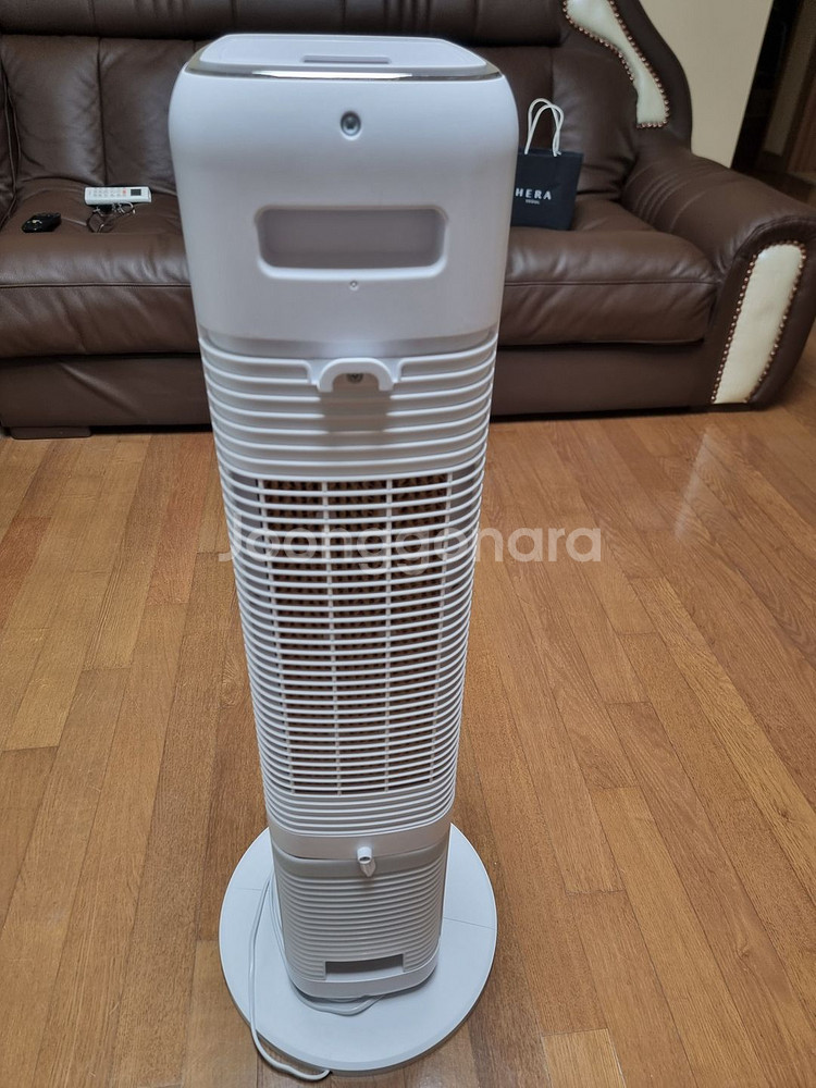 한경희 타워형 리모콘 타워팬 에어쿨러 HAAN-L400--1