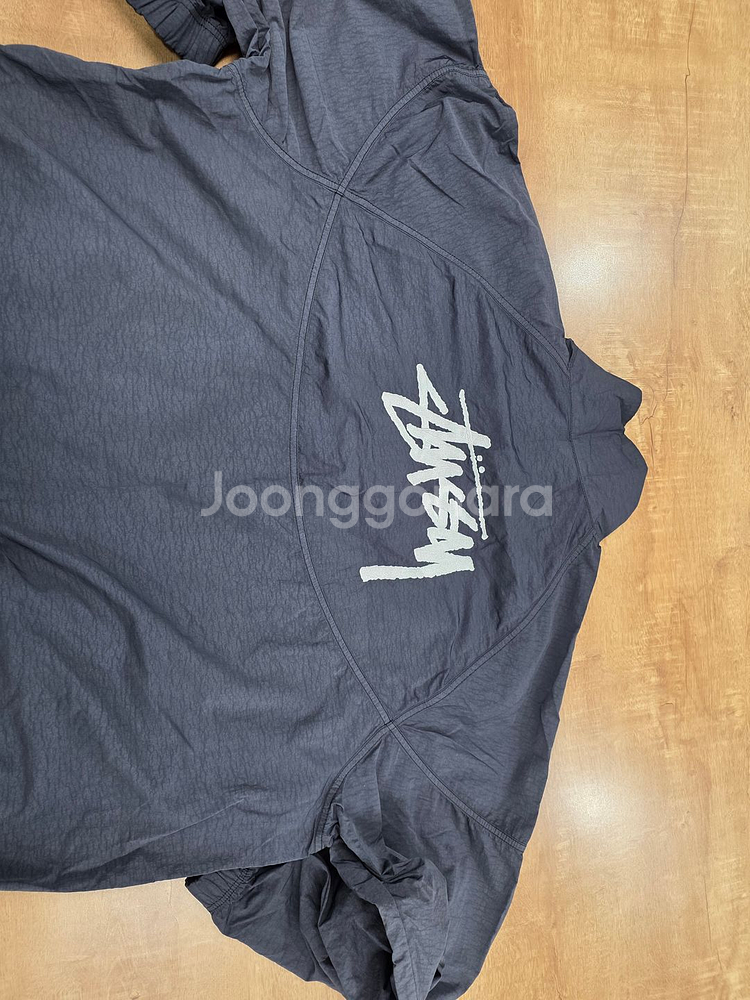 [XL] 나이키 x 스투시 윈드러너 자켓 오프 느와르--4