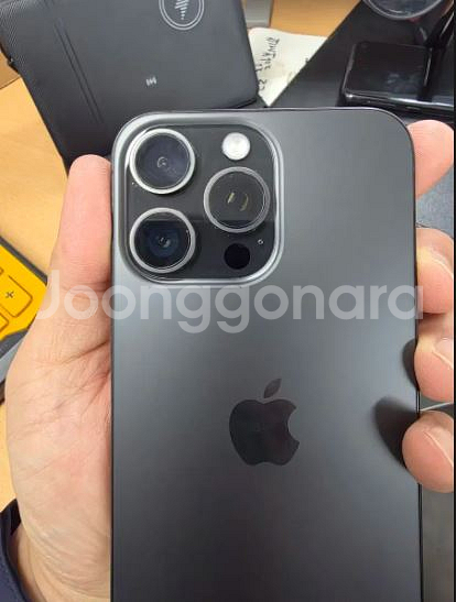 아이폰15 Pro Max 256 스페이스블랙--5