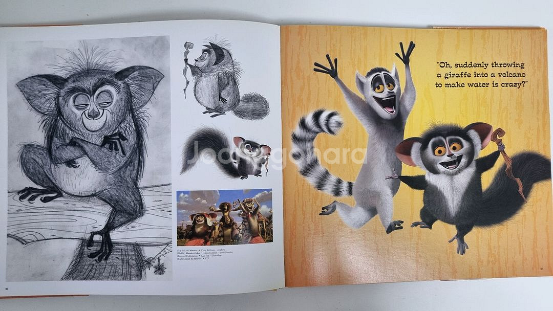 드림웍스 마다가스카2 아트북(원서)--5