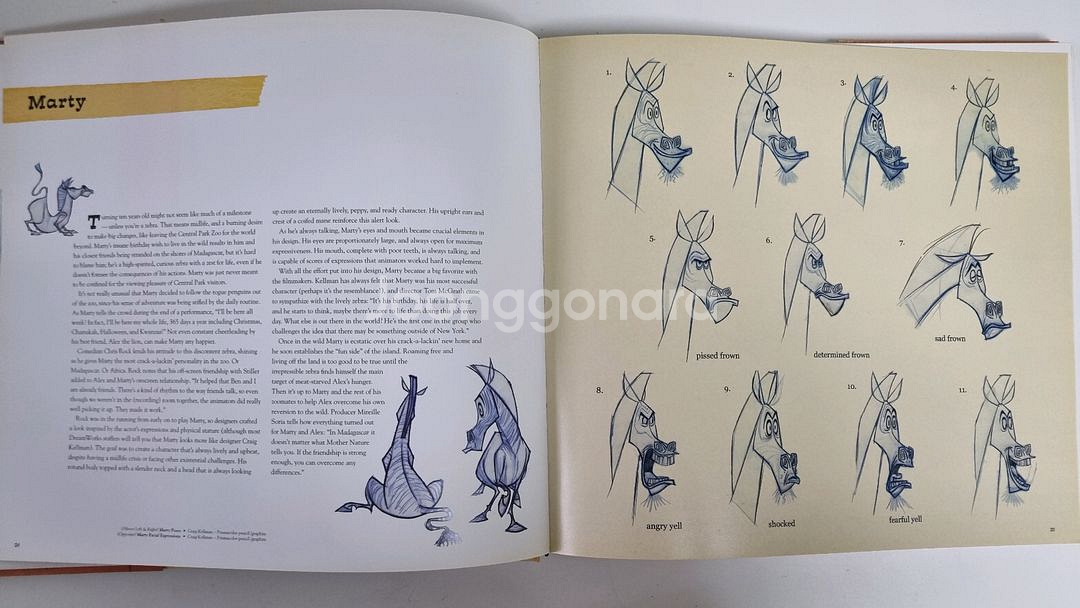 드림웍스 마다가스카2 아트북(원서)--3