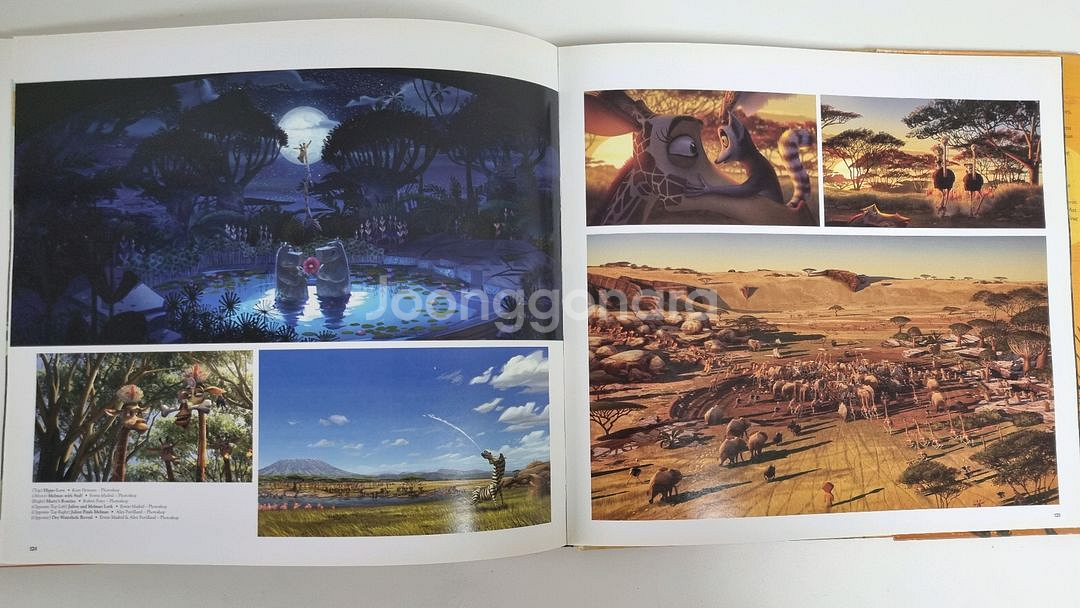 드림웍스 마다가스카2 아트북(원서)--9