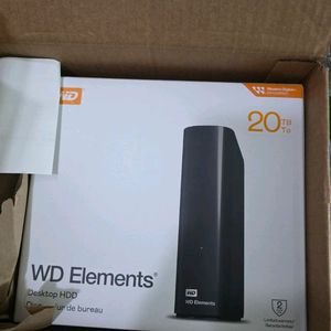 wd elements 20tb hdd 미개봉 외장하드