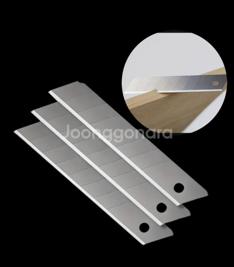 100 PCS 나이프 교체용 * 실버아트 블레이드--5