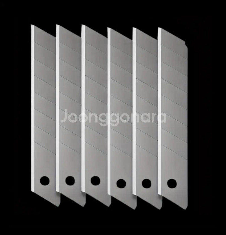 100 PCS 나이프 교체용 * 실버아트 블레이드--4