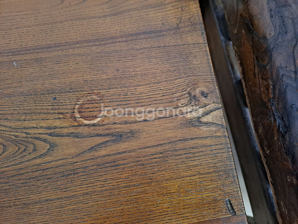 통나무 고급진 고가구 스타일 쇼파, 테이블, 3단서랍장--9