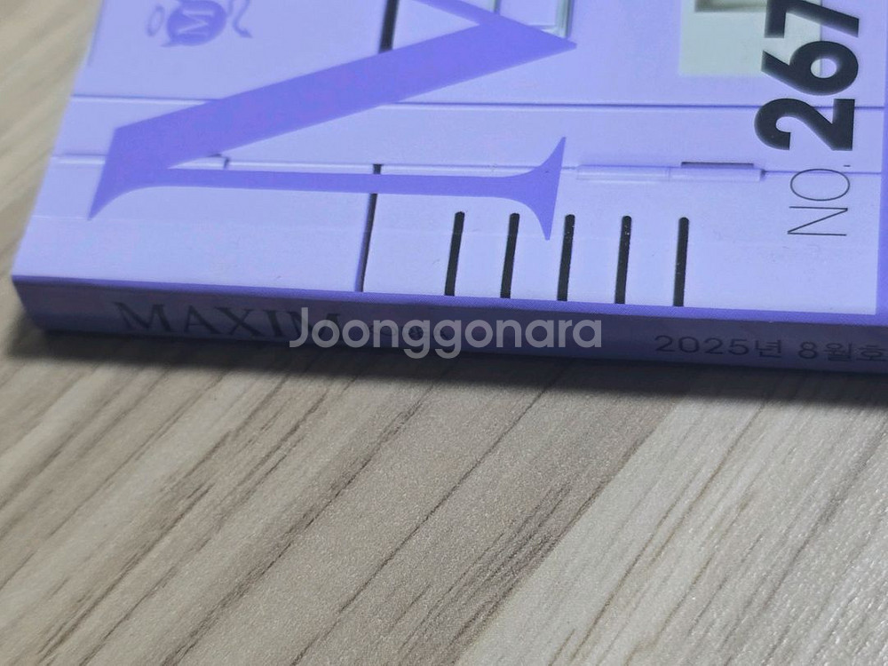 맥심 2025 8월호 s타입 팝니다--2