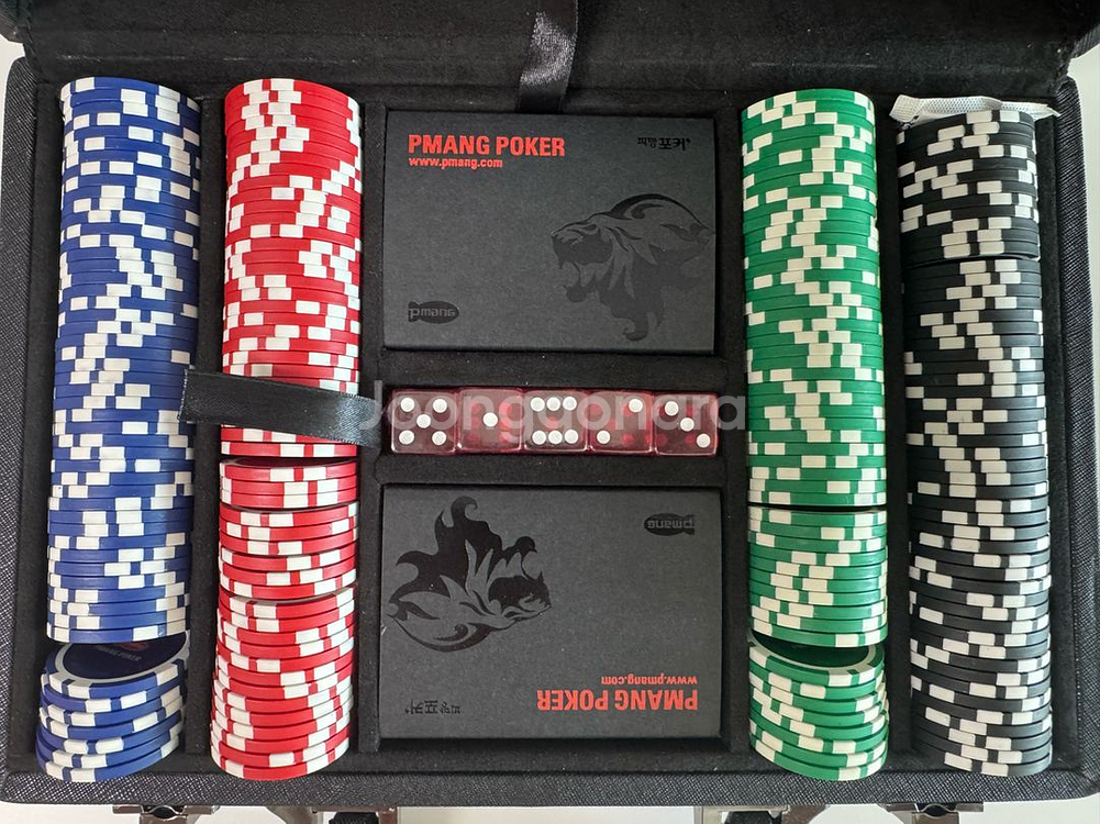 새상품 PMANG POKER 피망 포커 칩 세트--1