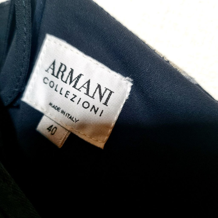 알마니 꼴레지오니 실크 원피스 이미지