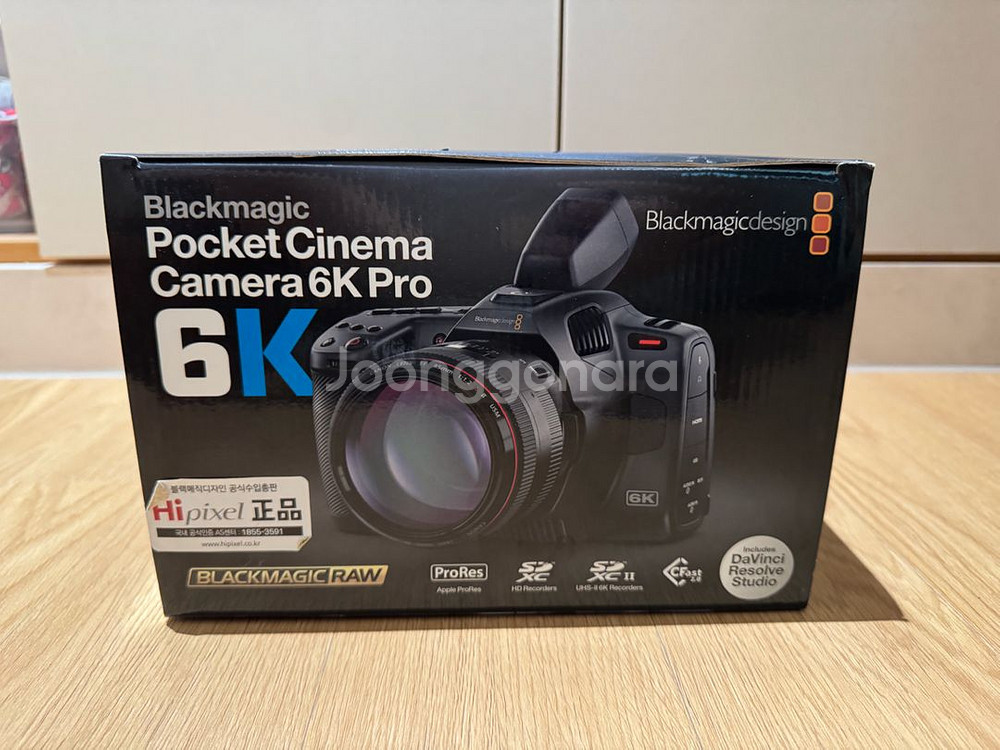 BMPCC 블랙매직 포켓시네마 카메라 6K Pro--0