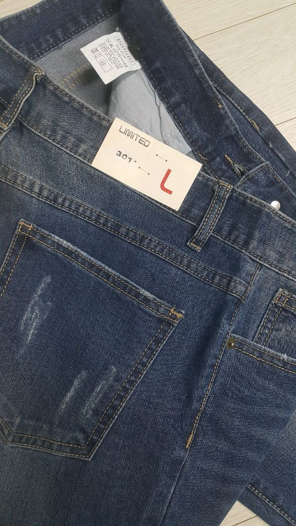 수입 찢청바지(사방스판) 32인치(No.558)새상품! 이미지