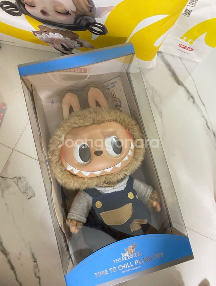 팝마트 라부부 타임투칠 바이닐플러쉬돌--1