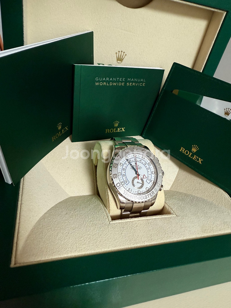 롤렉스 요트마스터2 화이트골드 흰판 44MM [급매]--1
