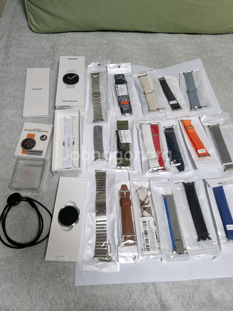 [S급] 갤럭시워치 8 실버 40mm 블루투스 풀박 (--0