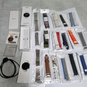 [S급] 갤럭시워치 8 실버 40mm 블루투스 풀박 (