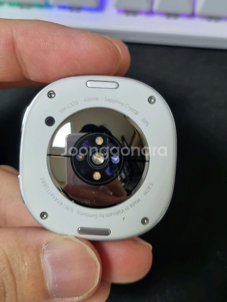 [S급] 갤럭시워치 8 실버 40mm 블루투스 풀박 (--6