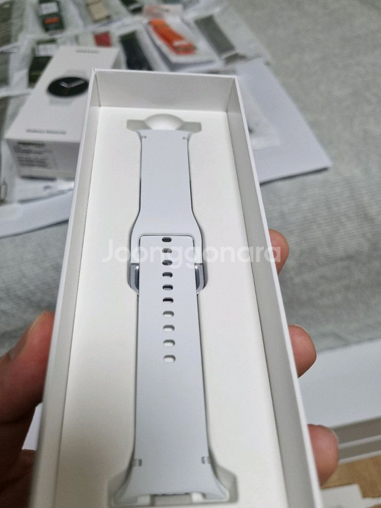 [S급] 갤럭시워치 8 실버 40mm 블루투스 풀박 (--8