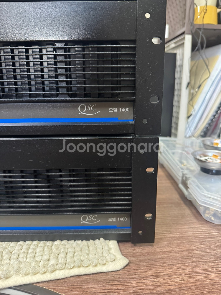 QSC 1400 켄티알 파워앰프(MADE IN USA)--1