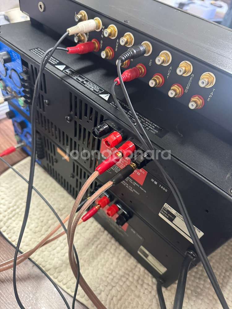 QSC 1400 켄티알 파워앰프(MADE IN USA)--2