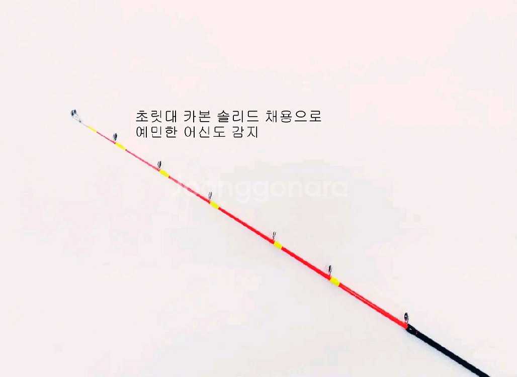 신신 문어선산카본낚시대+베이트릴(보증서)+합사--1
