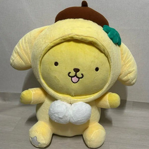 산리오 폼폼푸린 파스텔 코스튬 중형 대형 인형 45cm