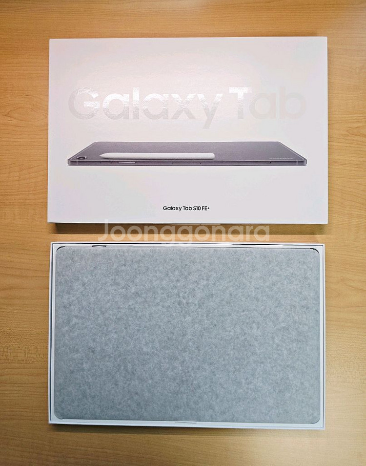 갤럭시탭 S10 FE 플러스 128 그레이 신품급--1
