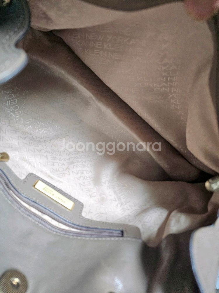 앤클라인 가죽 크로스,토트백--5