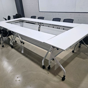 회탁 회의용의자 연수용 탁자 중고 세트가격입니다