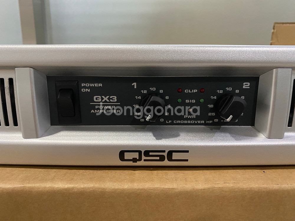 QSC GX3 파워앰프--2