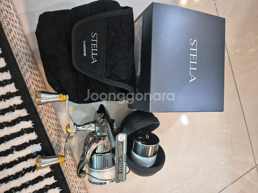 시마노 스텔라c3000 sdhhg 릴+보조스풀+고맥서스--0