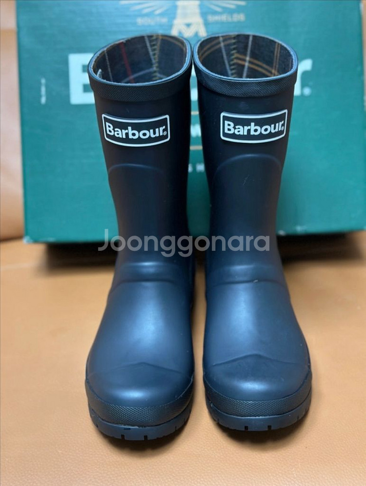 바버 barbour 벤버리 레인부츠 36--3