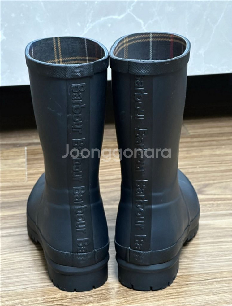 바버 barbour 벤버리 레인부츠 36--2