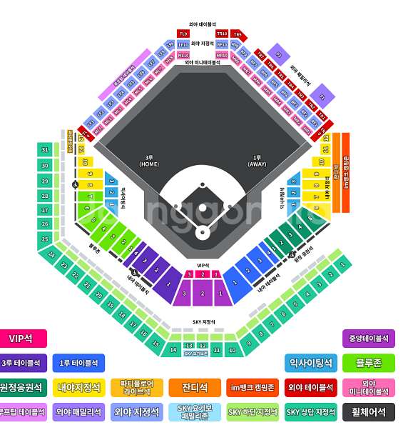 야구 삼성 vs 기아 12 13 14티켓(분할가능)--0