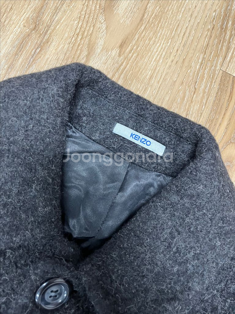 겐조 알파카 코트--1