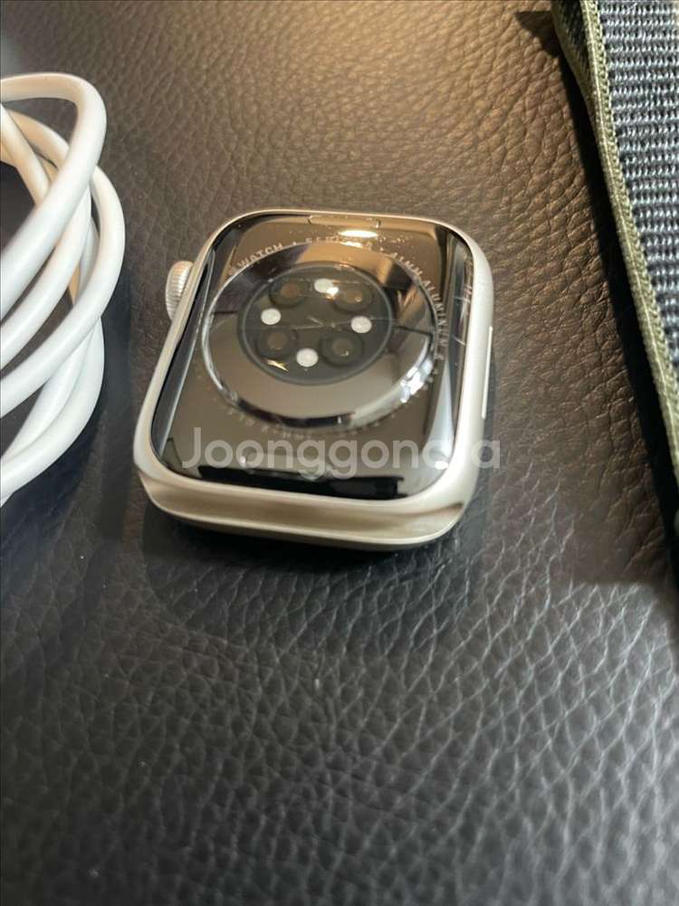 애플워치8 41mm 스타라이트 배터리95퍼--2