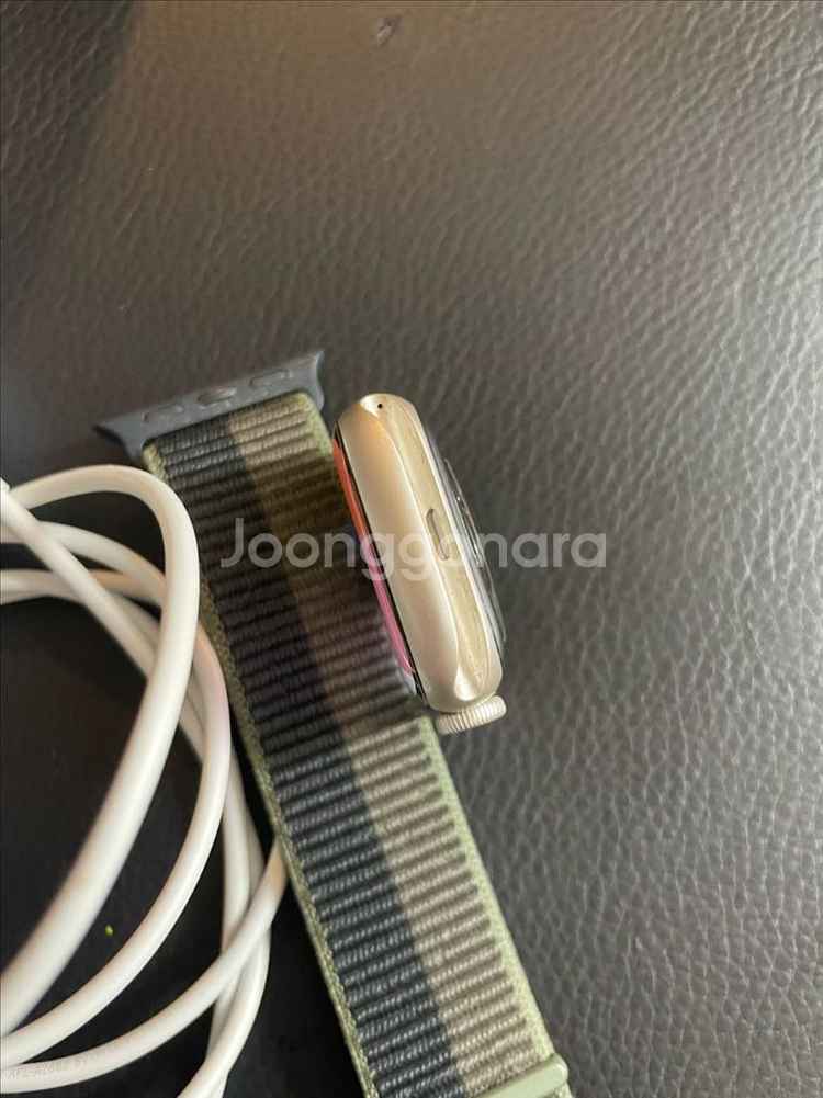 애플워치8 41mm 스타라이트 배터리95퍼--6