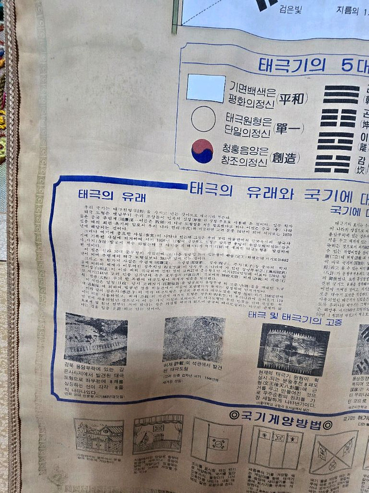 대한민국국회 태극기제작법1949년(근대사보물급)--3