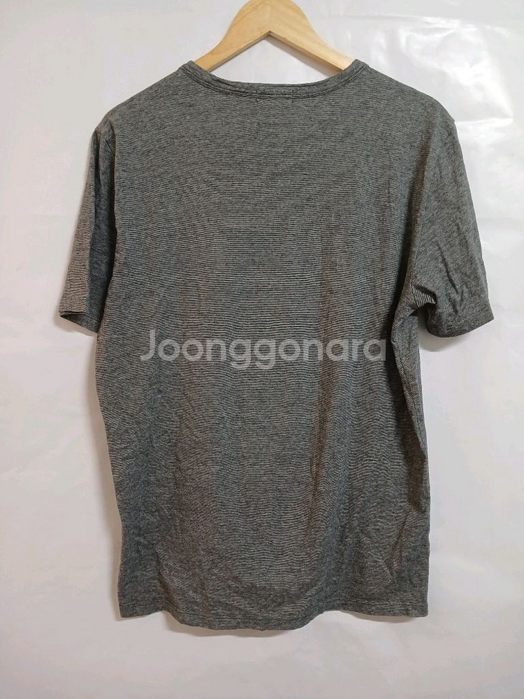 (L 100)띠어리 남성 면티셔츠 그레이--3