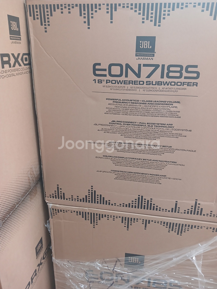 JBL Eon718s 서브우퍼 판매합니다. 1조--0