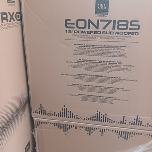 JBL Eon718s 서브우퍼 판매합니다. 1조