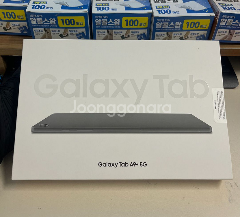 갤럭시탭A9+ 5G 64G 그레이 미개봉 새상품--0