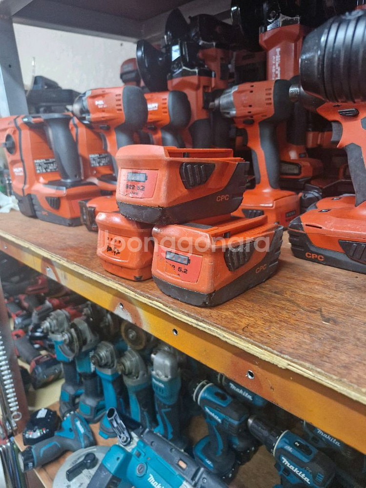 [HILTI]힐티배터리 B22 5.2AH 3개 일괄판매--5