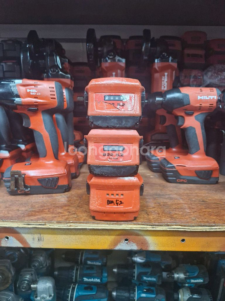 [HILTI]힐티배터리 B22 5.2AH 3개 일괄판매--7