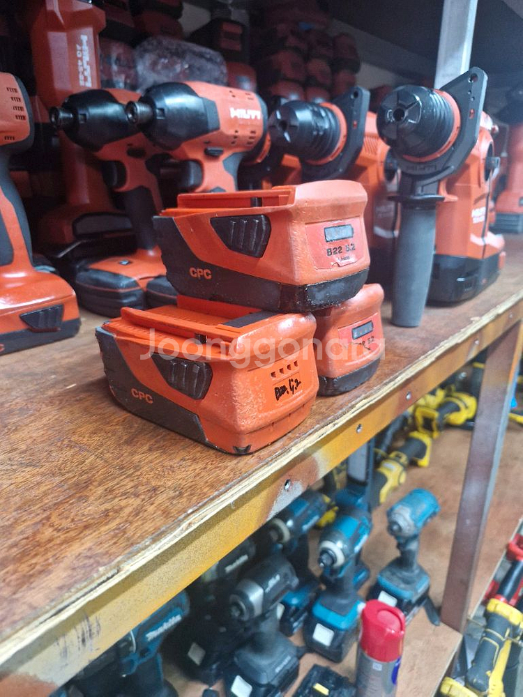 [HILTI]힐티배터리 B22 5.2AH 3개 일괄판매--6